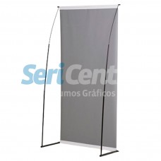 Portabanner 50x150cm 2 tensores