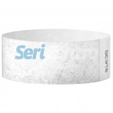 Pulseras Tyvek blanco (10 unidades)