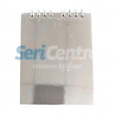 Anotador plateado 10x15cm