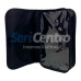 Cartuchera Desplegable Plata Glitter
