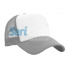 Gorra trucker gris