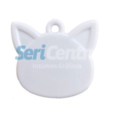 Llavero plástico gatito x5 unidades