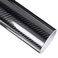 Fibra de Carbono Negro 5D