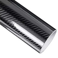 Fibra de Carbono Negro 5D